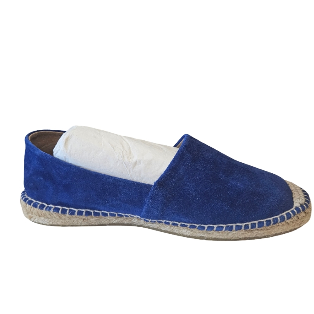 138 Espadrilles Blue Suede Espadrilles EU 38